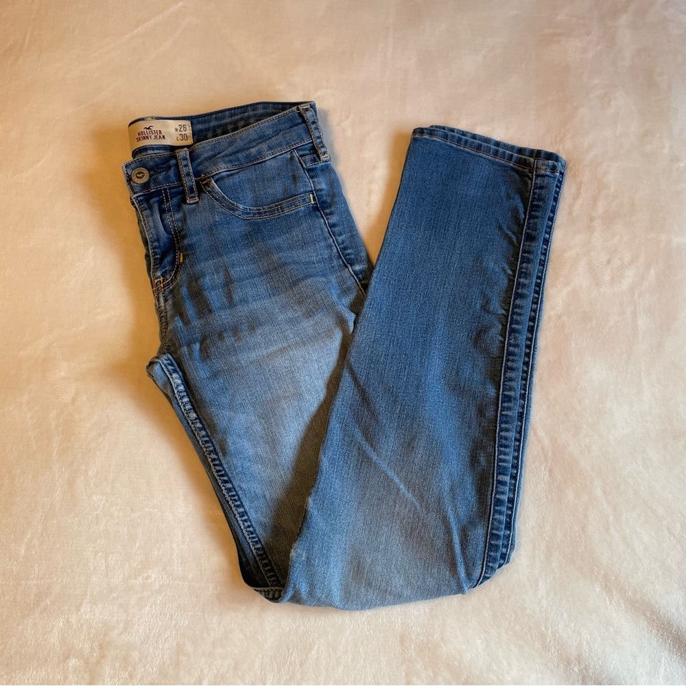 Hollister Light Blue Denim Skinny Jeans